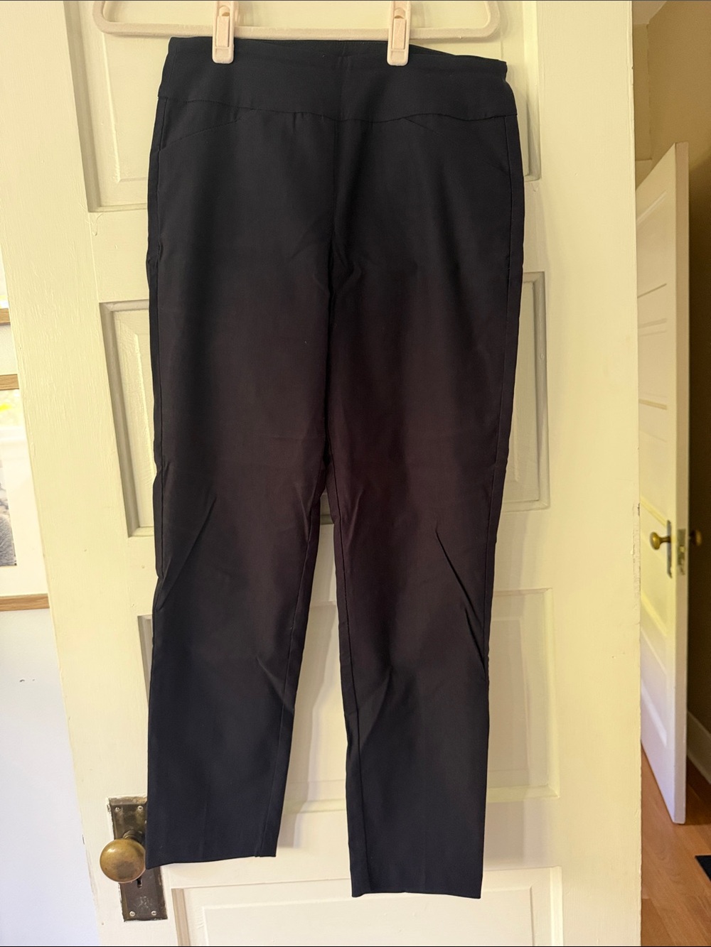 Tribal Navy Slim Stretch Dress Pants for women
